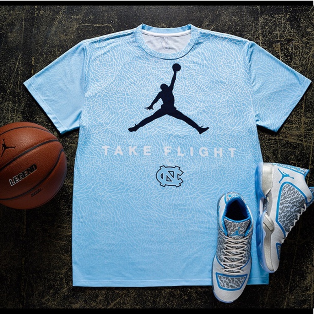 UNC Tarheels Jordan Take Flight Shirt